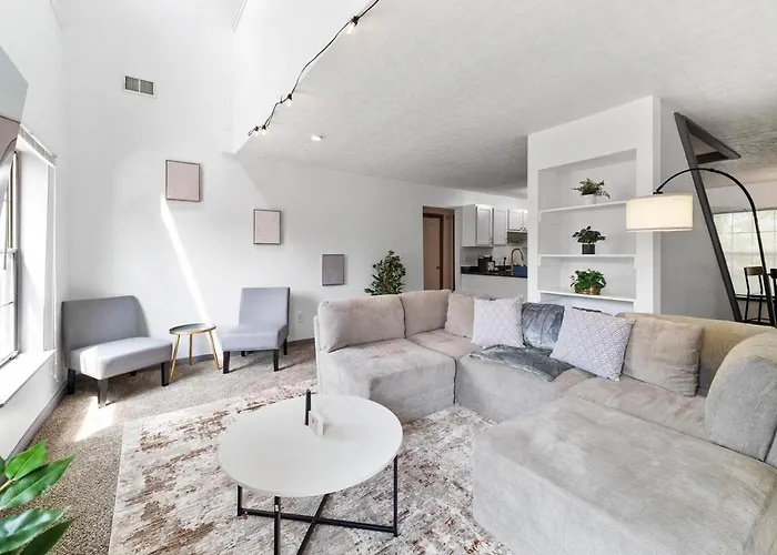 Apartamento Bamboo Retreat- Private Parking -new Reno -central Columbus